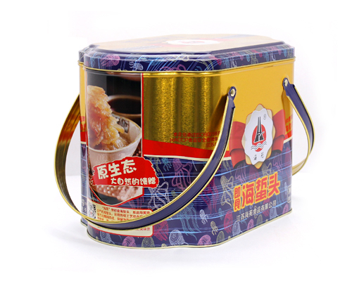 手提海蜇金属铁罐