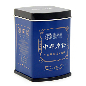 饮片马口铁盒_厂家定制粉剂铁皮盒子